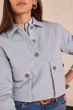 Cotton sweatshirt LIMON;${refinementColor}