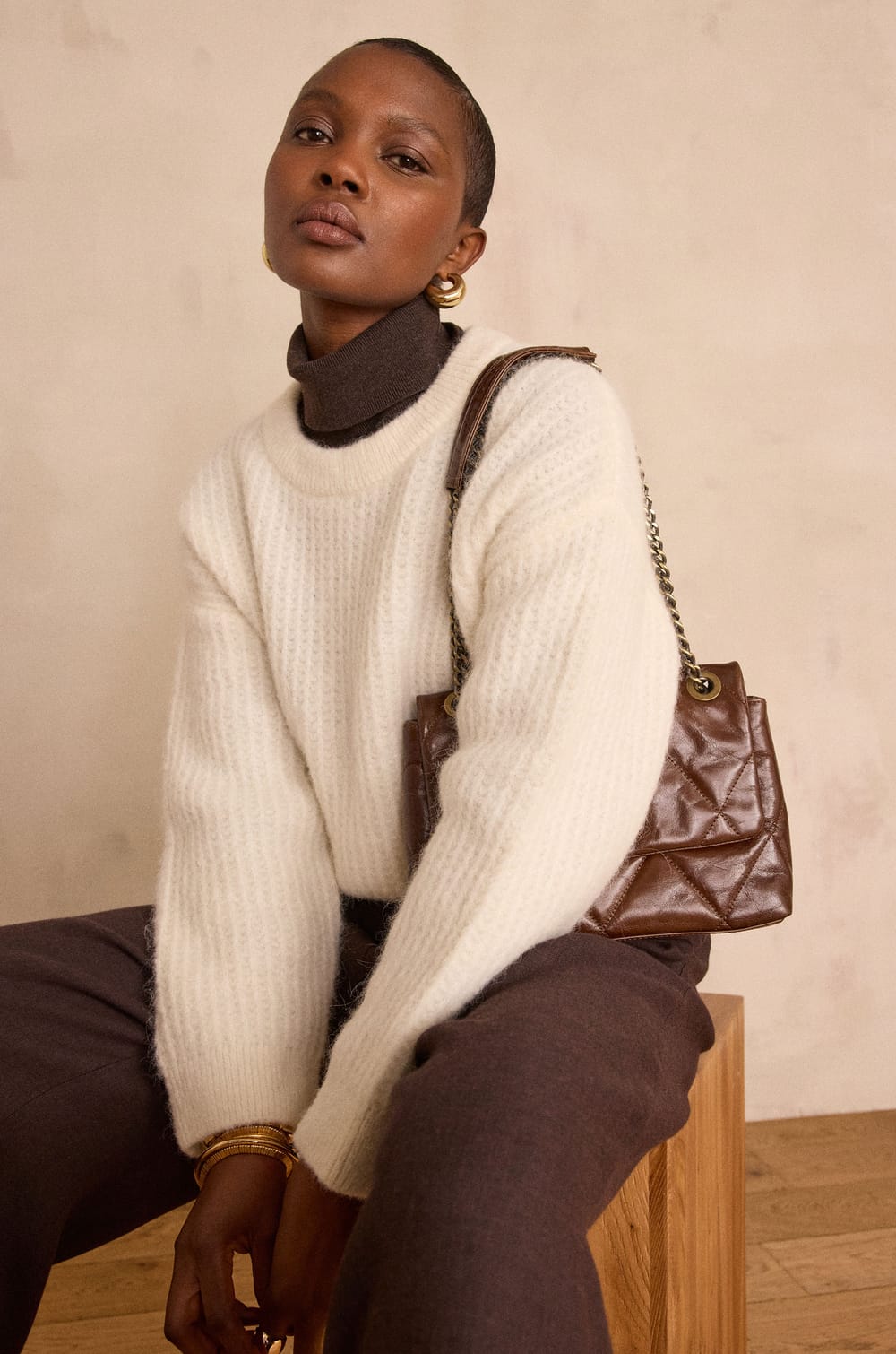 Alpaca and wool jumper BLOOM;${refinementColor}