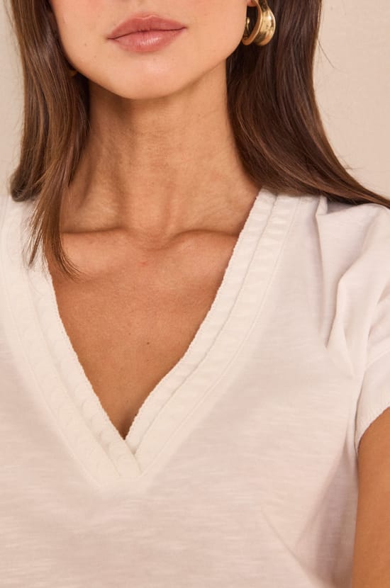 Short-sleeved cotton T-shirt TRYSTAN;${refinementColor}