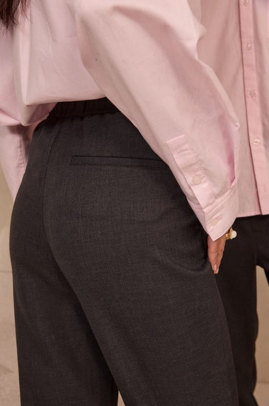CAMILLE unisex cigarette pants;${refinementColor}
