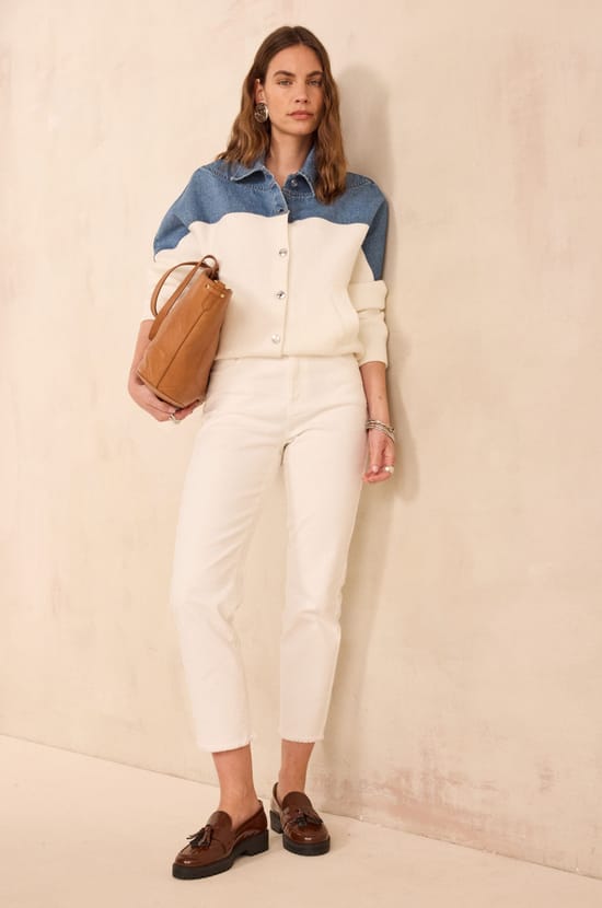 PATIENCE cotton jeans;${refinementColor}