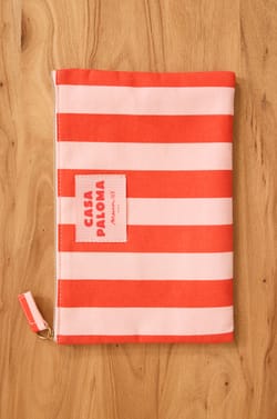 CASA PALOMA cotton pouch;${refinementColor}