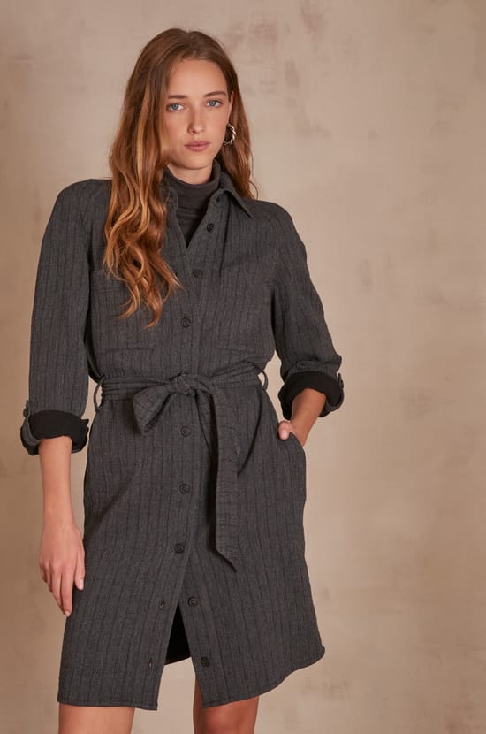 MONDAY shirt dress PhotoZ | 1-2-3