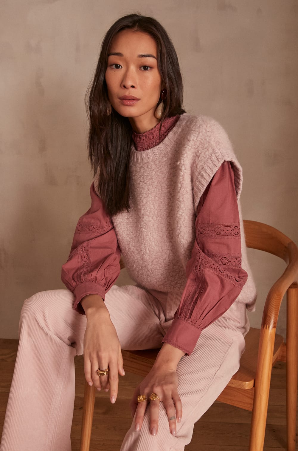 CALIXTE blouse;${refinementColor}