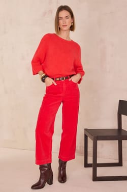 TRISTAN corduroy trousers;${refinementColor}