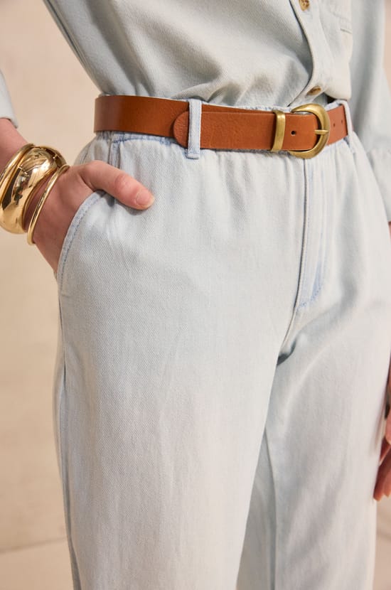 SABIL cotton chino pants;${refinementColor}