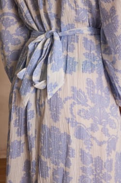 Robe longue MIRANA en coton;${refinementColor}