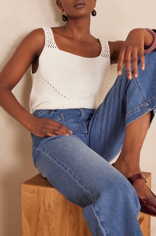 D&eacute;bardeur BAYA en coton;${refinementColor}