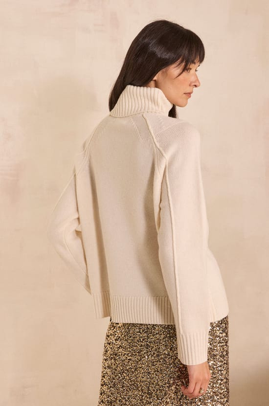 ALPHONSE long sleeve wool sweater;${refinementColor}