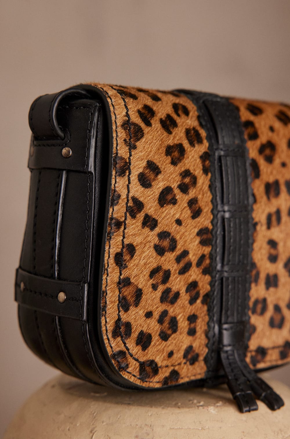 Sac LUCIEN MINI en cuir;${refinementColor}