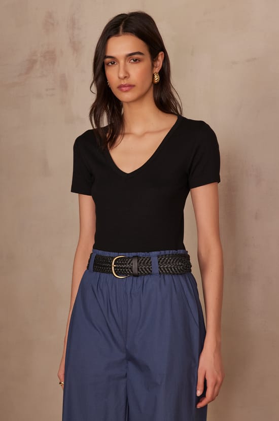 ADAM cotton T-shirt;${refinementColor}