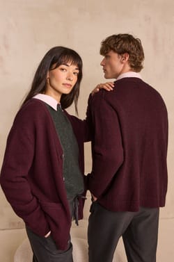 Unisex cardigan LOVELY;${refinementColor}
