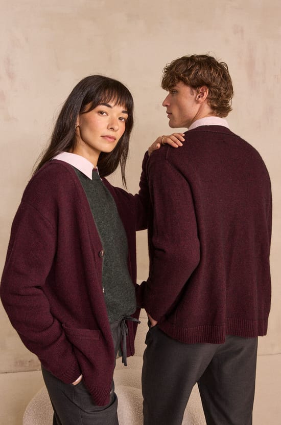 Unisex cardigan LOVELY;${refinementColor}