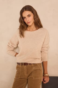 ALESIO blended wool sweater;${refinementColor}
