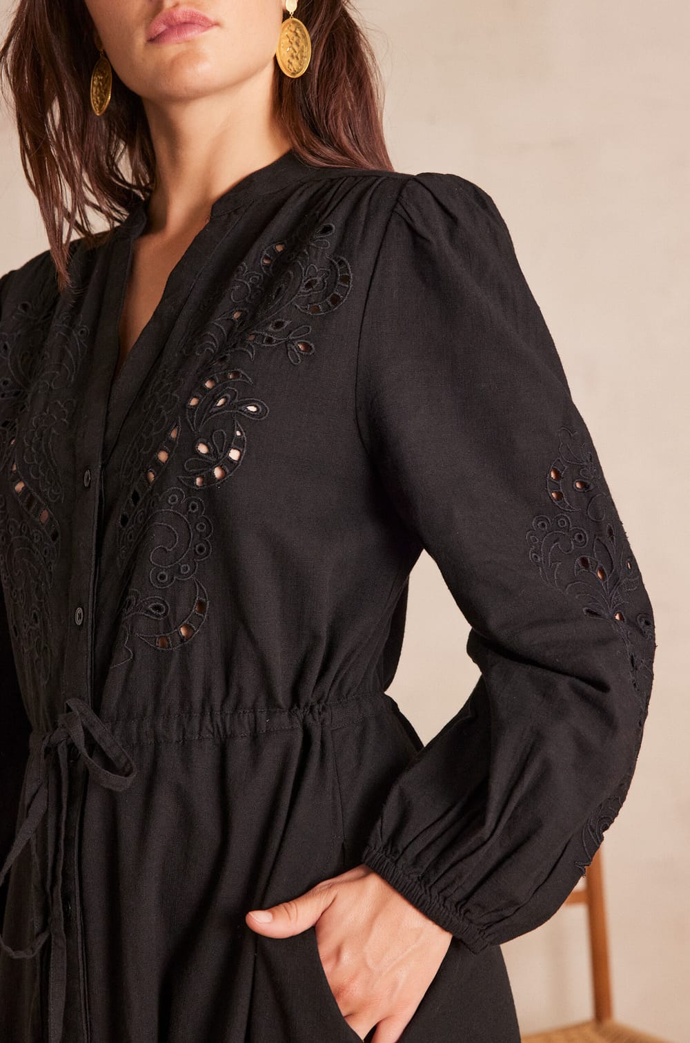 Robe LIVE en coton;${refinementColor}