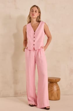 LAYLA wide tailored trousers;${refinementColor}