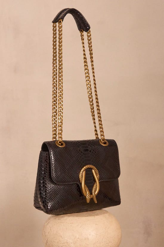 LEON MINI leather bag;${refinementColor}