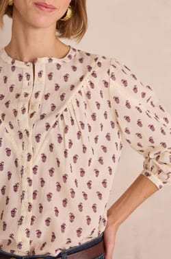 Floral print blouse DAIANA;${refinementColor}