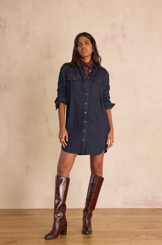 MERCY cotton dress;${refinementColor}