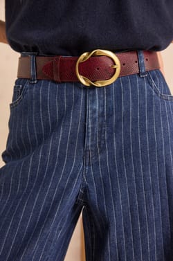 wide leg striped Jean SIENNA;${refinementColor}