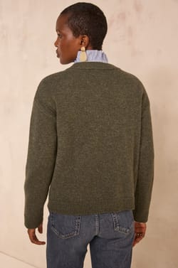 ALVIN wool blend vest;${refinementColor}