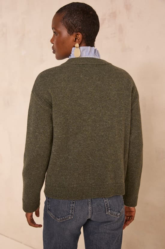 ALVIN wool blend vest;${refinementColor}