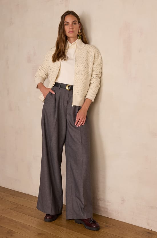 Veste mouchet&eacute;e BAKARI;${refinementColor}