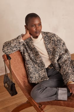 CELESTIN 100% wool turtleneck jumper;${refinementColor}