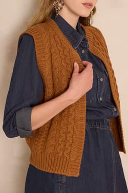 Gilet en laine BIXENTE;${refinementColor}