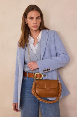 COURTNEY 100% wool suit jacket;${refinementColor}