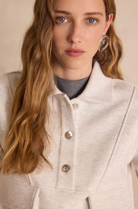 Sweat FABIEN en coton;${refinementColor}