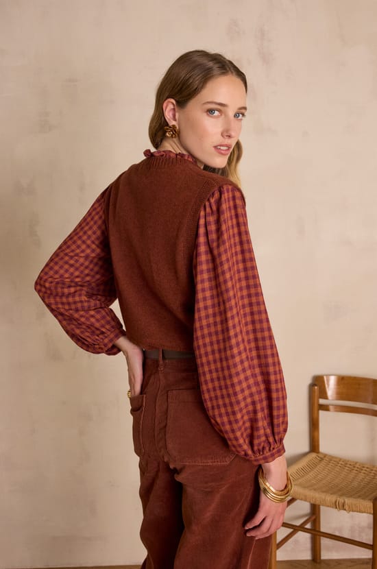 Pull BARCLAY en laine;${refinementColor}
