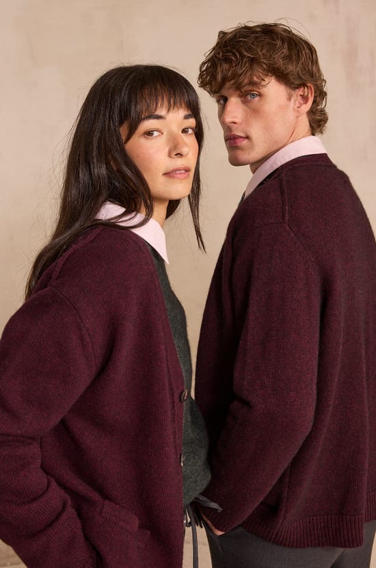 Unisex cardigan LOVELY;${refinementColor}