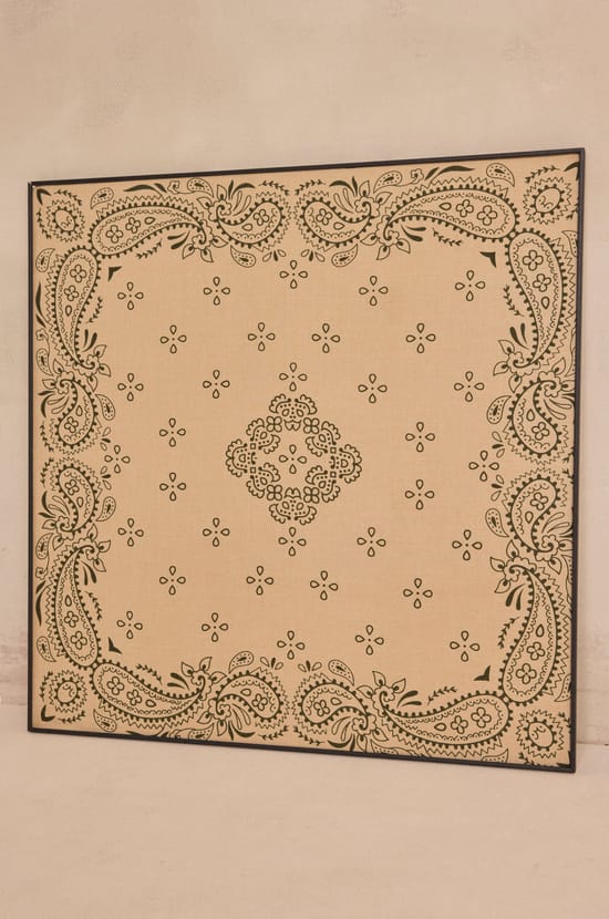 FALLY 100% cotton square scarf;${refinementColor}