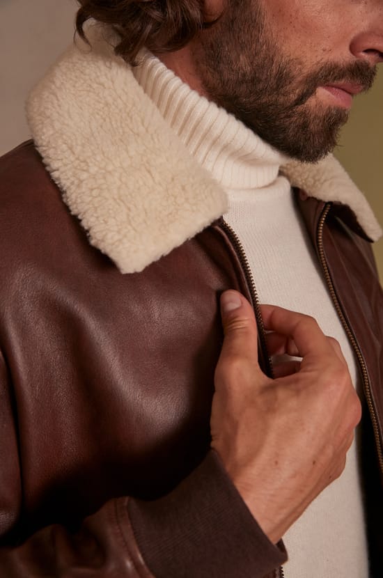 ALEX unisex leather jacket PhotoZ | 1-2-3