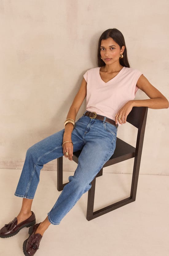 T-shirt en coton DELYA ;${refinementColor}