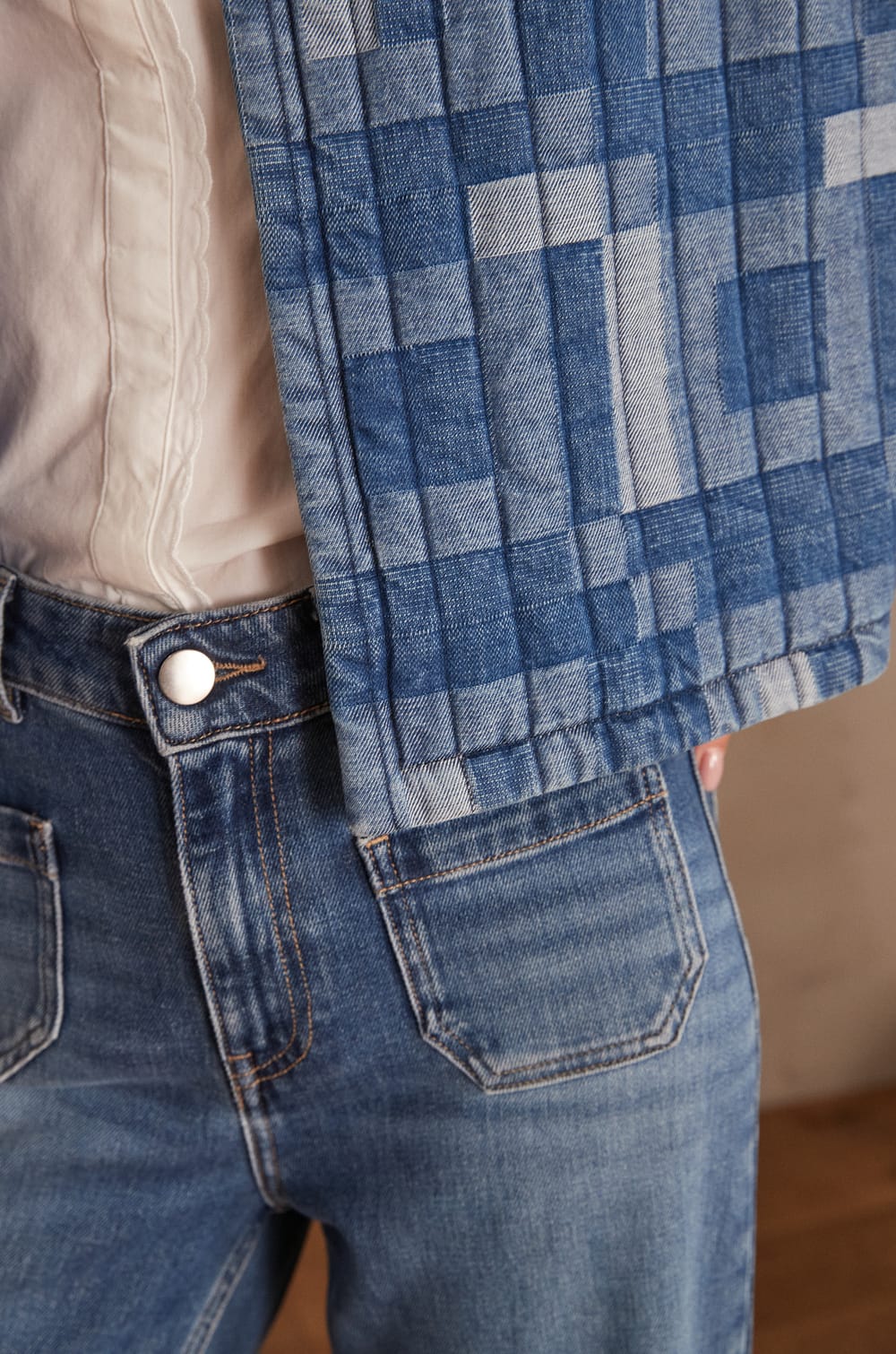 Veste sans manches matelass&eacute;e SOLINE;${refinementColor}