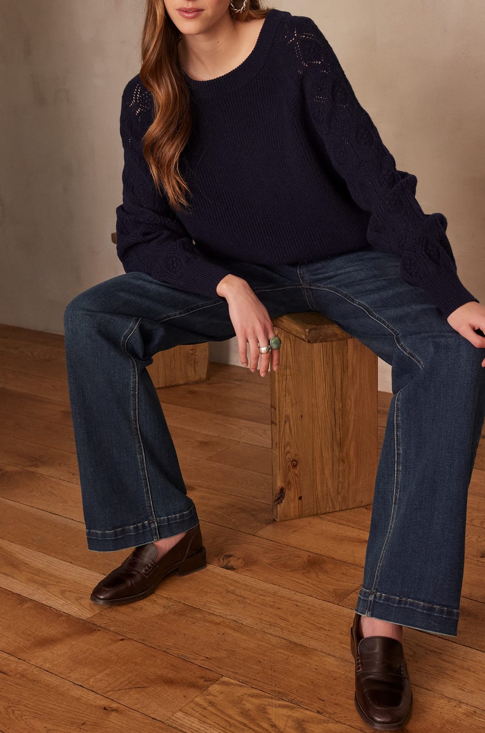 Pull en laine SYLVESTRE;${refinementColor}