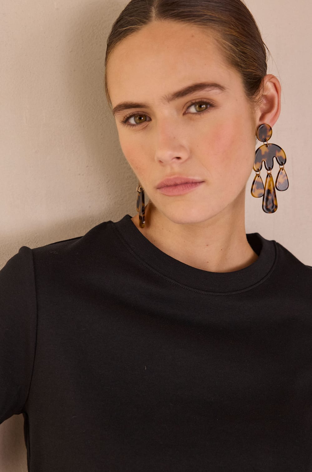 T-shirt à manches courtes en 100% coton LENI;${refinementColor}