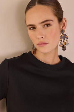 T-shirt à manches courtes en 100% coton LENI;${refinementColor}