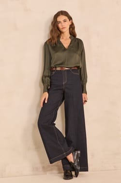 Jean wide leg SHELBY;${refinementColor}