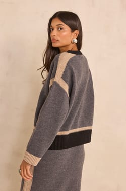 Pull manches longues laine AVA;${refinementColor}