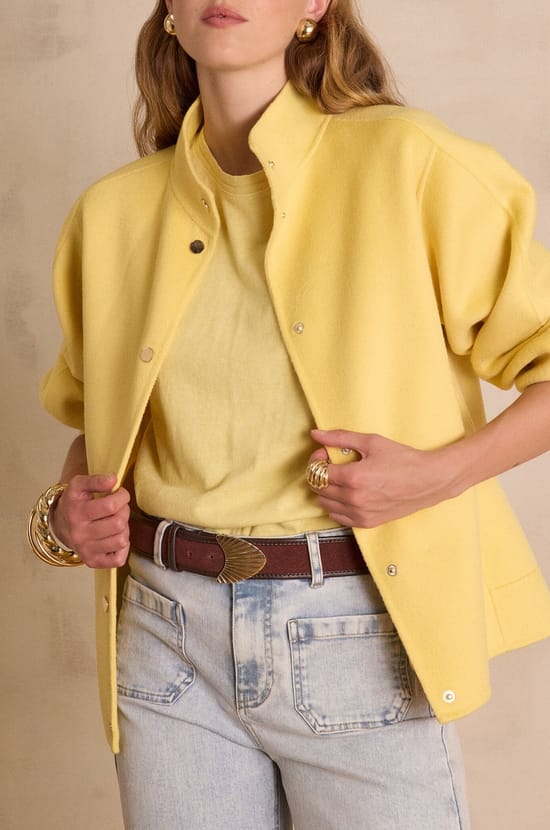 Blouson ARTHUR en laine;${refinementColor}