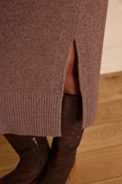 EMILIE long wool skirt;${refinementColor}