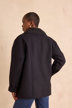 Abrigo DEBBIE efecto borrego;${refinementColor}