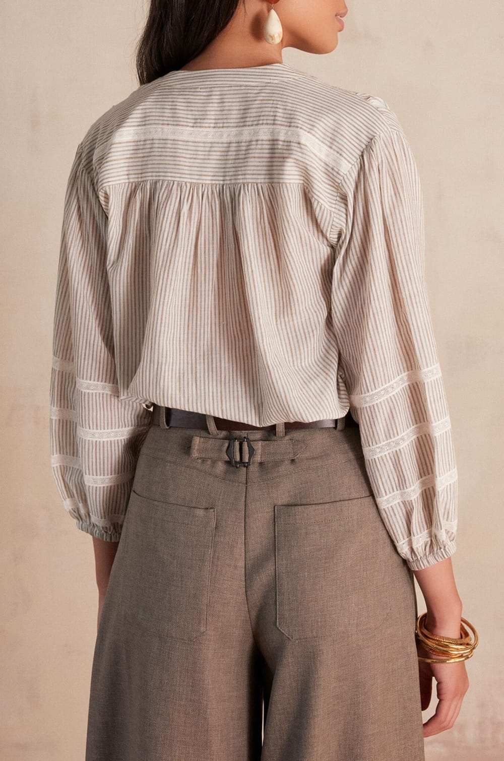 Blouse SALOME en coton;${refinementColor}