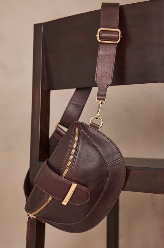 MARCEL Leather Belt Bag;${refinementColor}