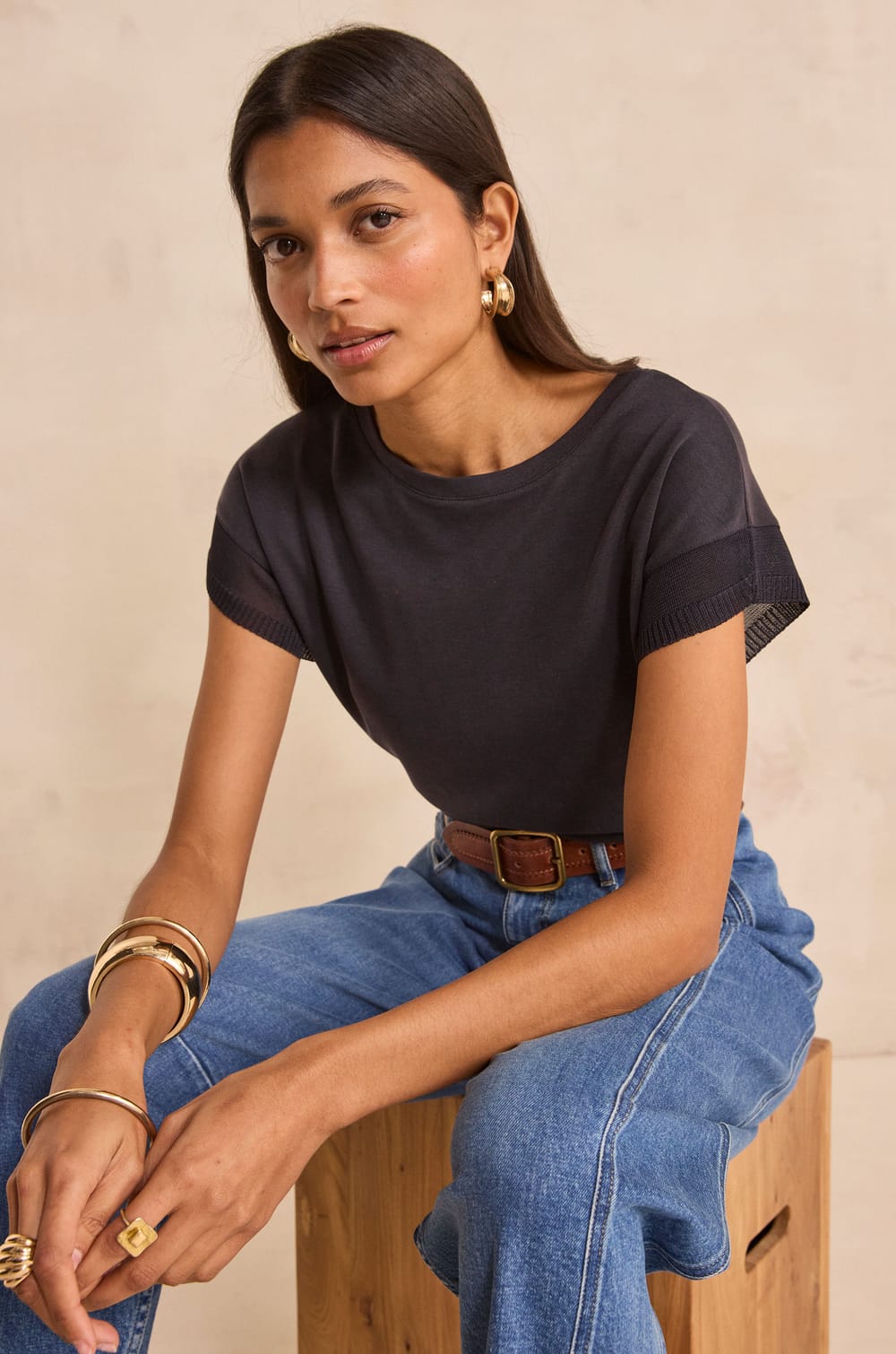 LYO Short Sleeve T-shirt;${refinementColor}