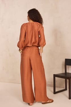 PRINCE wide pants;${refinementColor}