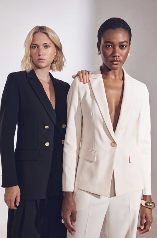 SIMONE B suit jacket;${refinementColor}